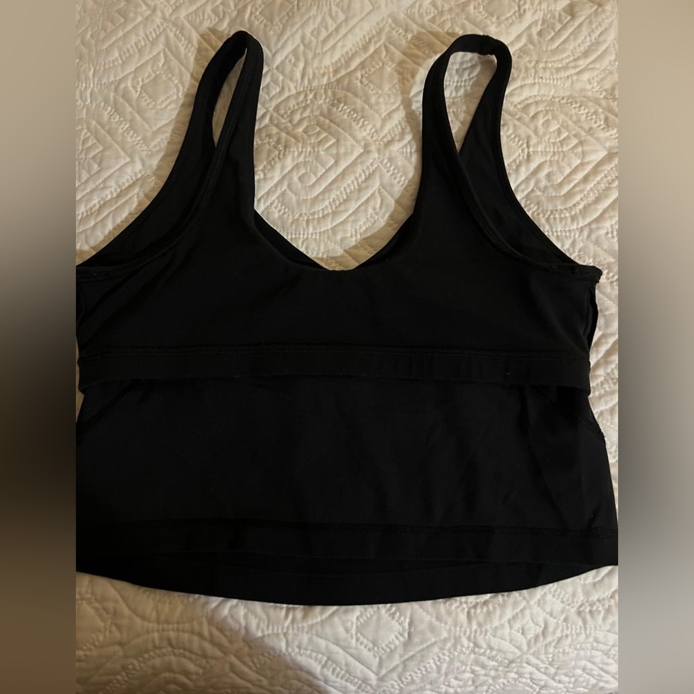 Lululemon tops bra atltico black size S for lady